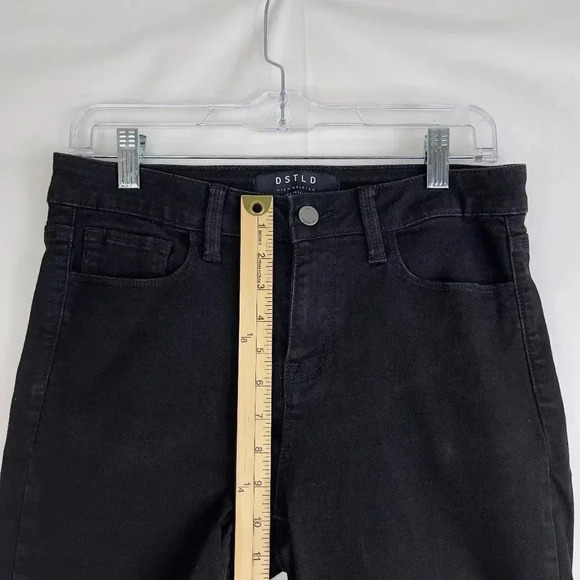 DSTLD High Waisted Black Skinny Jeans 30 - Picture 5 of 11